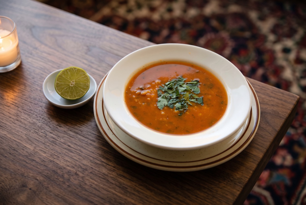 Chicken Barley Soup · A comforting soup of tender chicken and chopped barley, slow-simmered with parsley and warming spices…