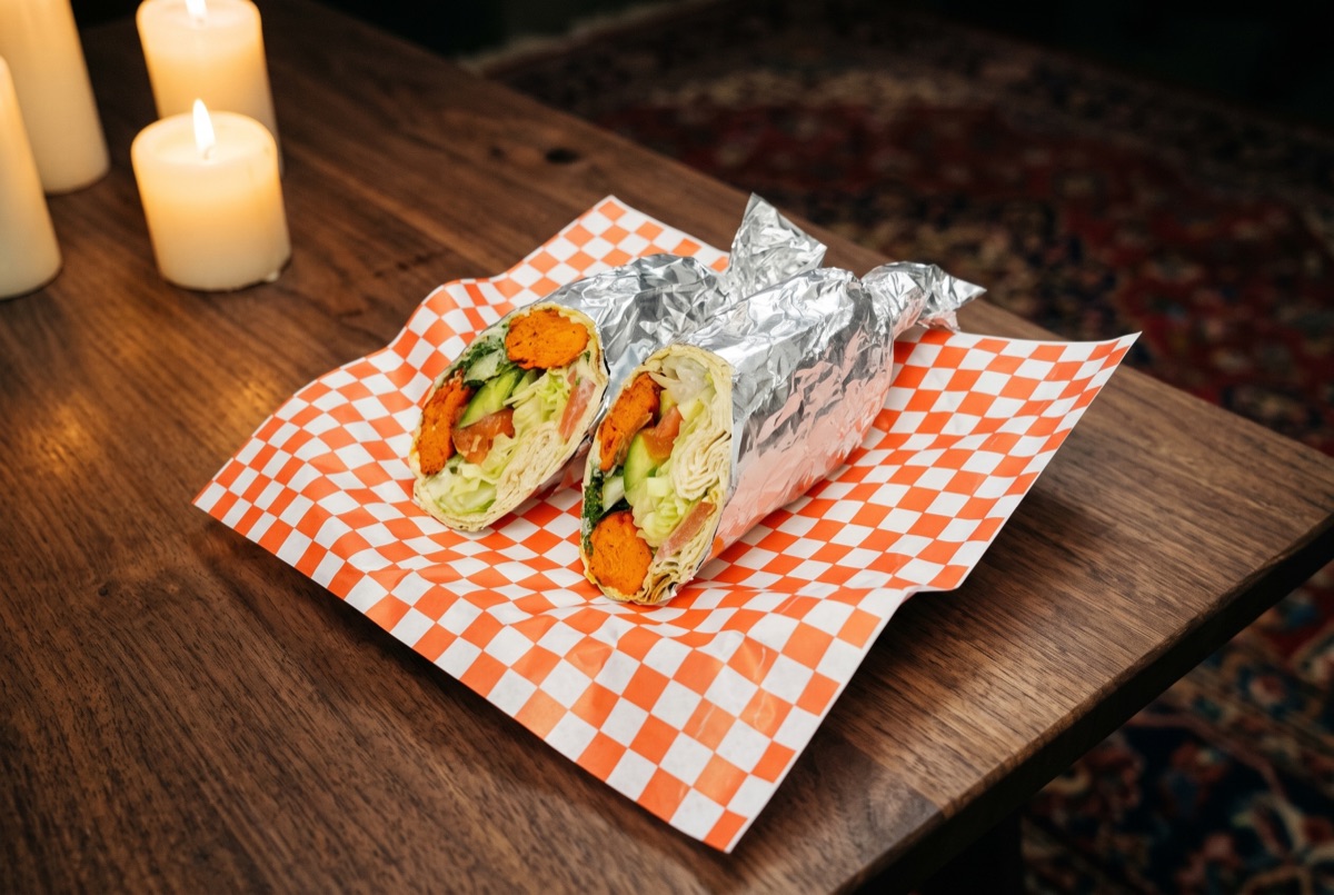 Chicken Koobideh Wrap · Charcoal-grilled ground chicken kebab, seasoned with onion and saffron, hand-wrapped in warm lavash…