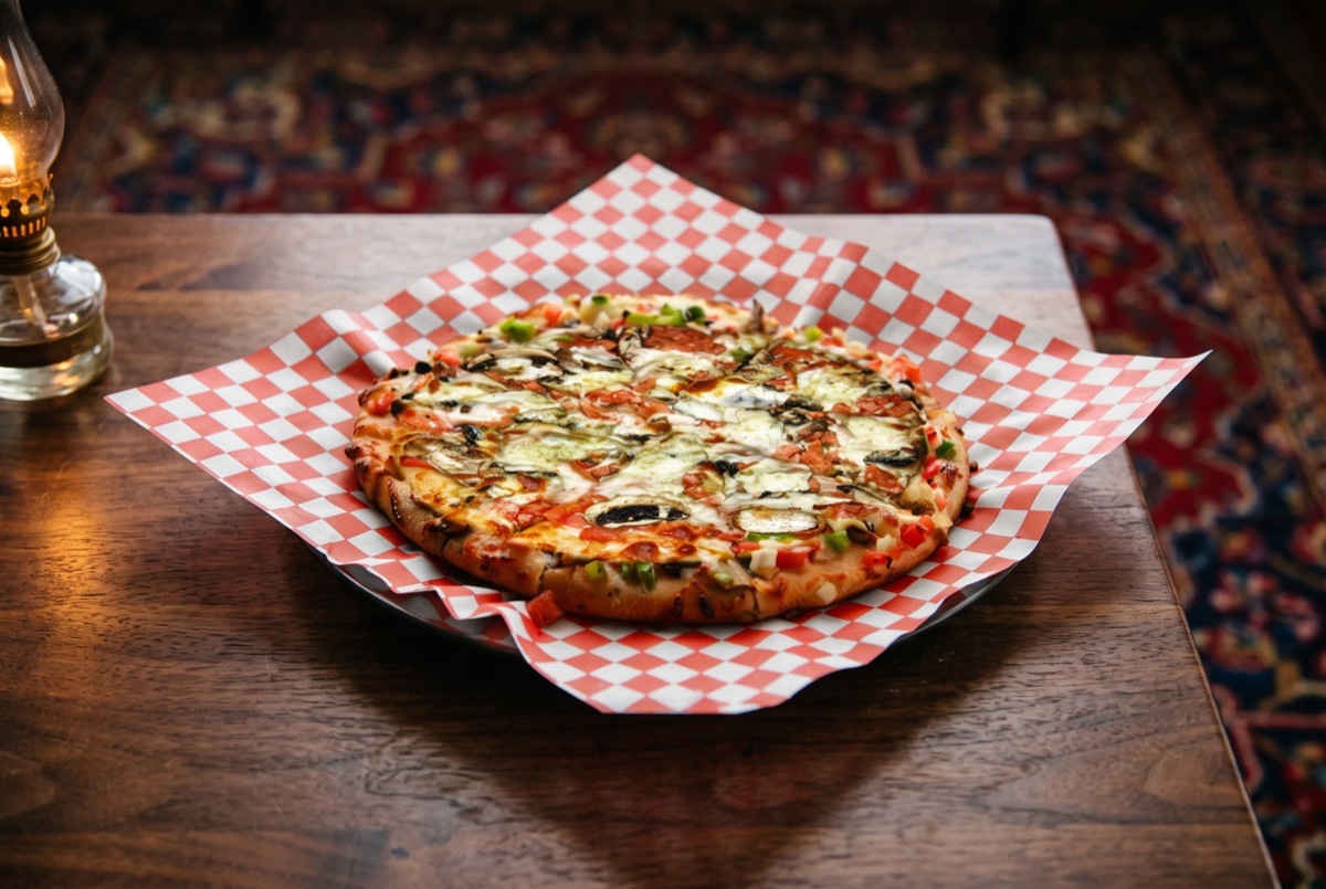 Pizza & Sandwich, M Cafe & Grill menu category