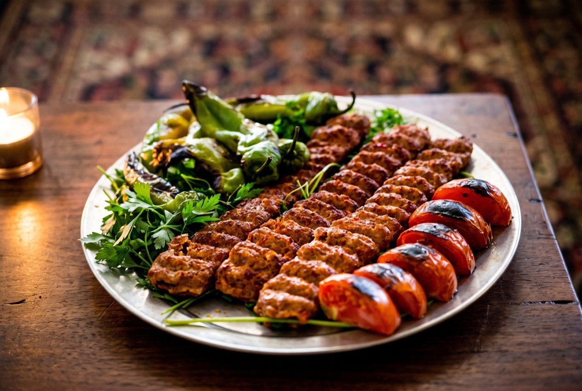 Kebab, M Cafe & Grill menu category