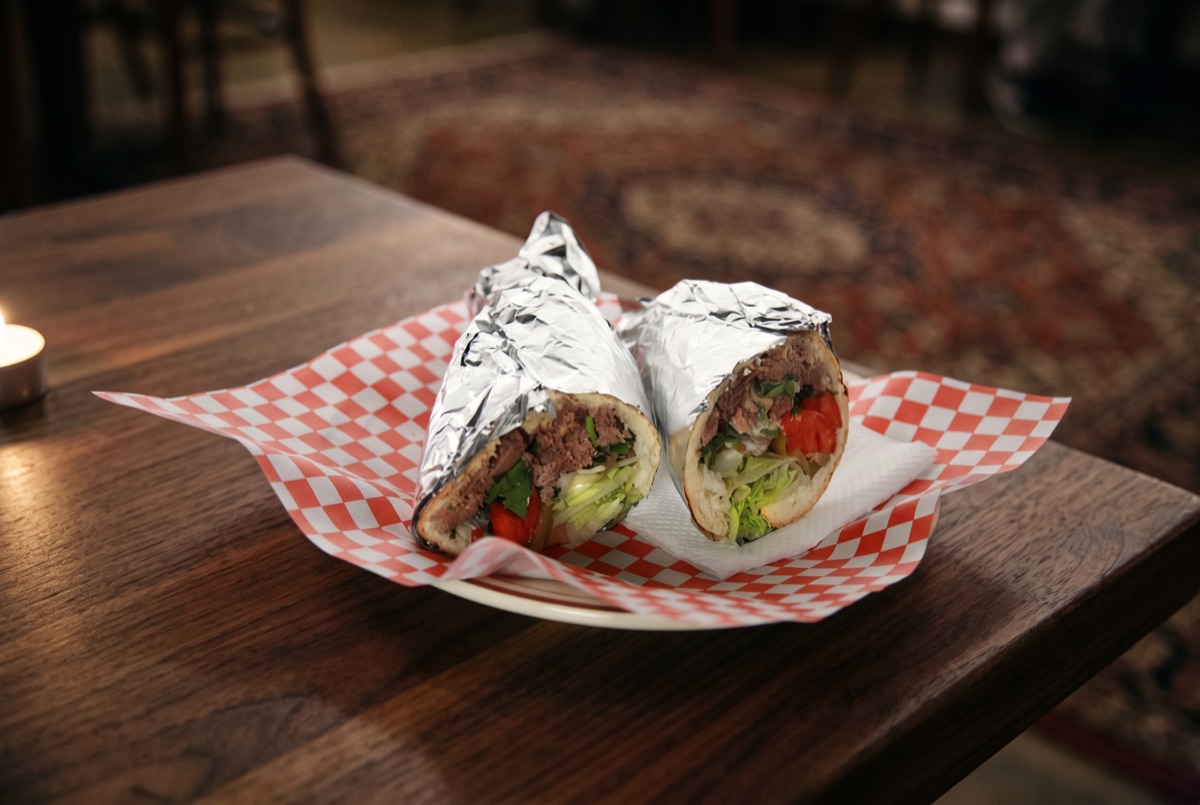 Zaban · Beef tongue slow-simmered until fork-tender, then thinly sliced and served with a savory dipping sauce, a Persian…